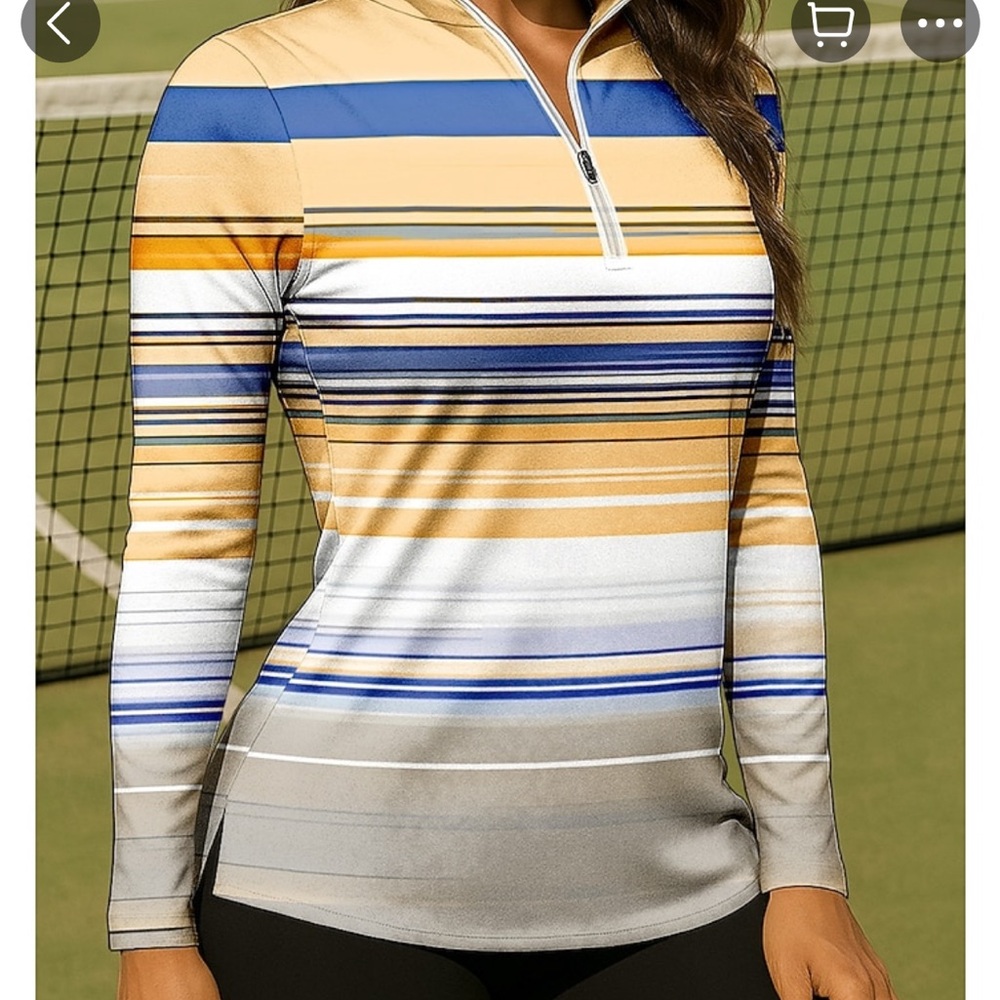 Lightweight Quick Dry 1/4 Zip NWT Large